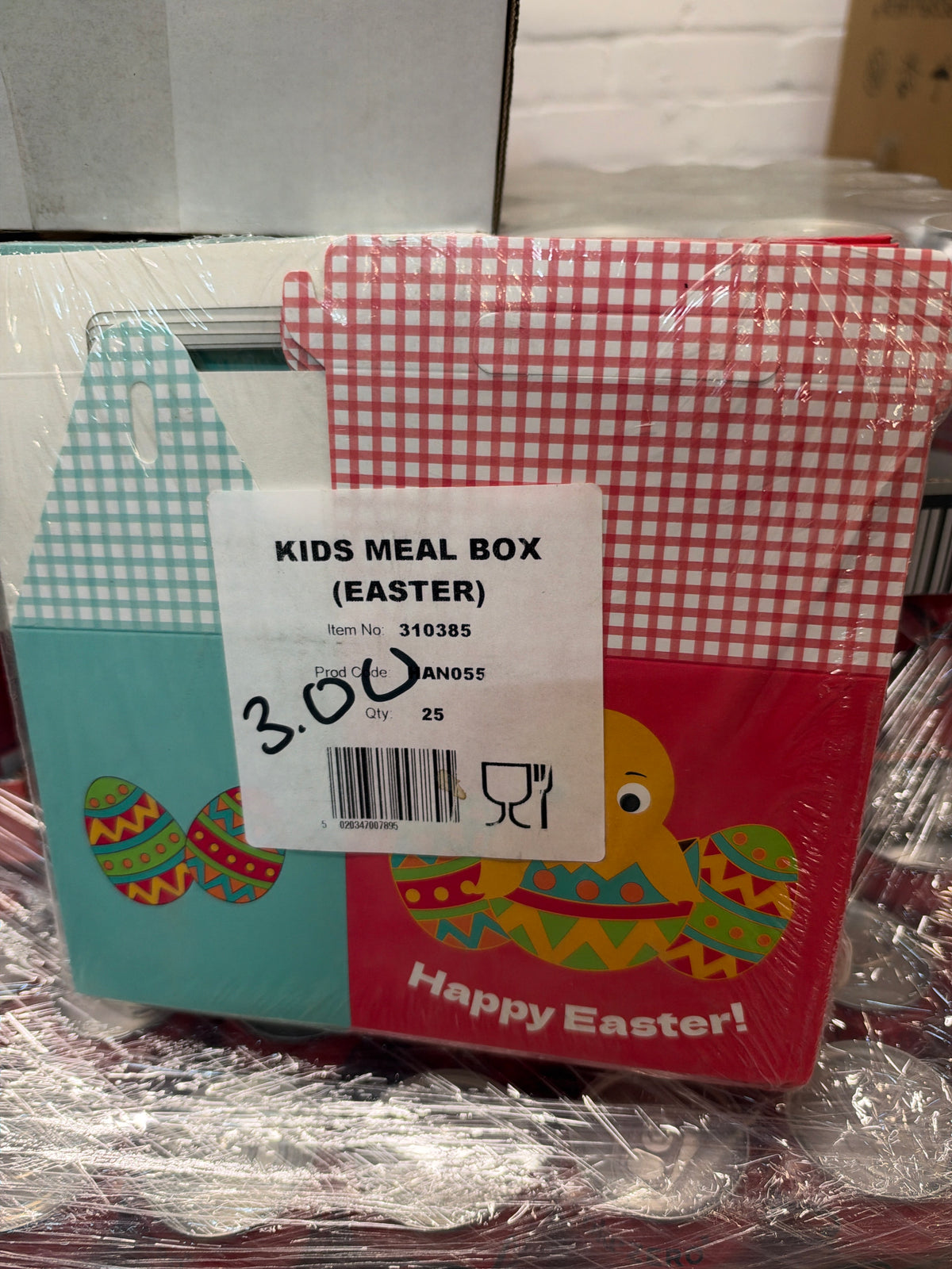 25 x Kids Meal Box - Easter