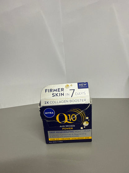 NIVEA Q10 Anti-Wrinkle Power Deep Regenerating Night Cream (50ml)