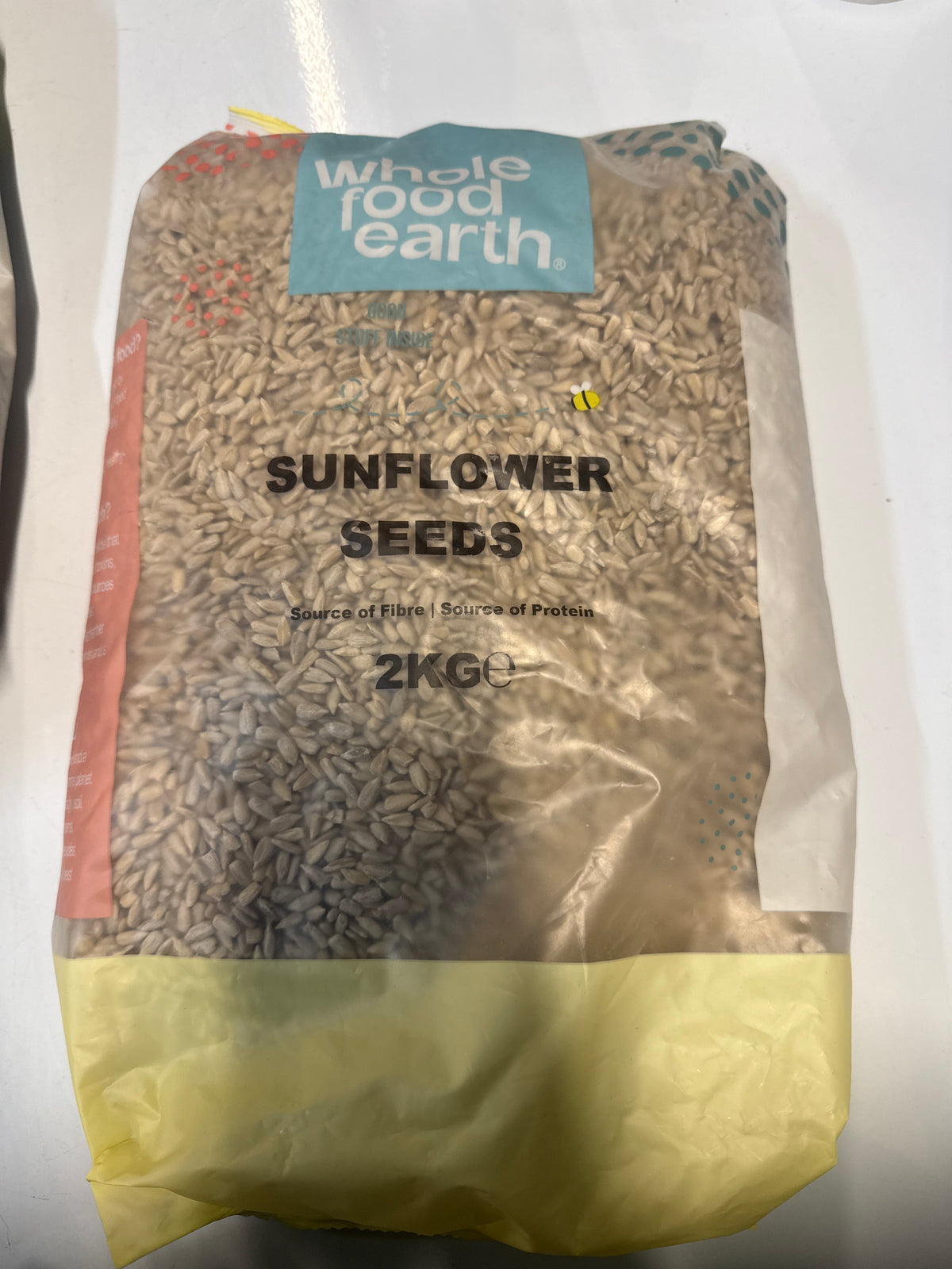 Whole Food Earth - Sunflower Seeds 2KG