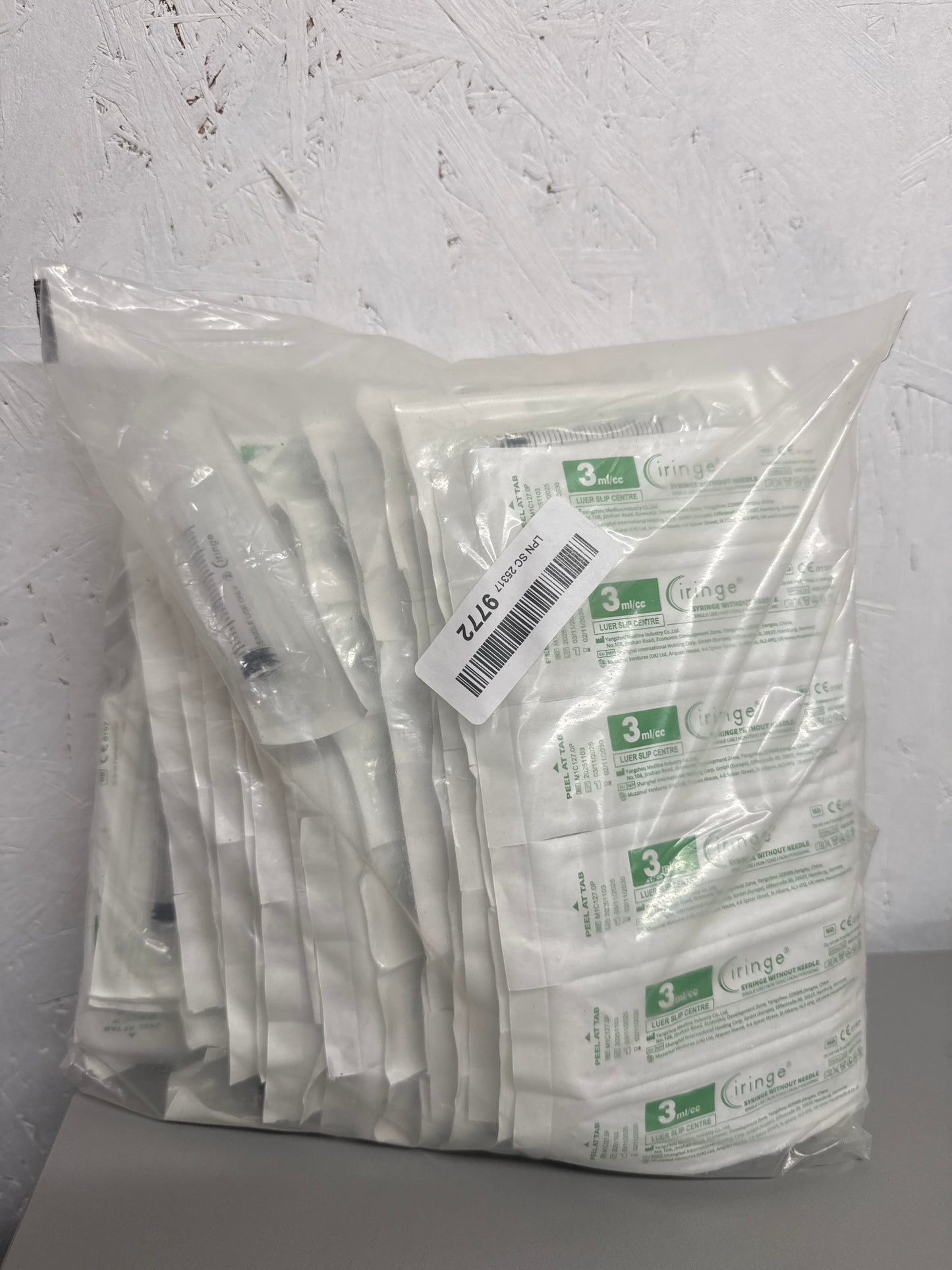 Ciringe - Syringe without needle 3ml (multipack)