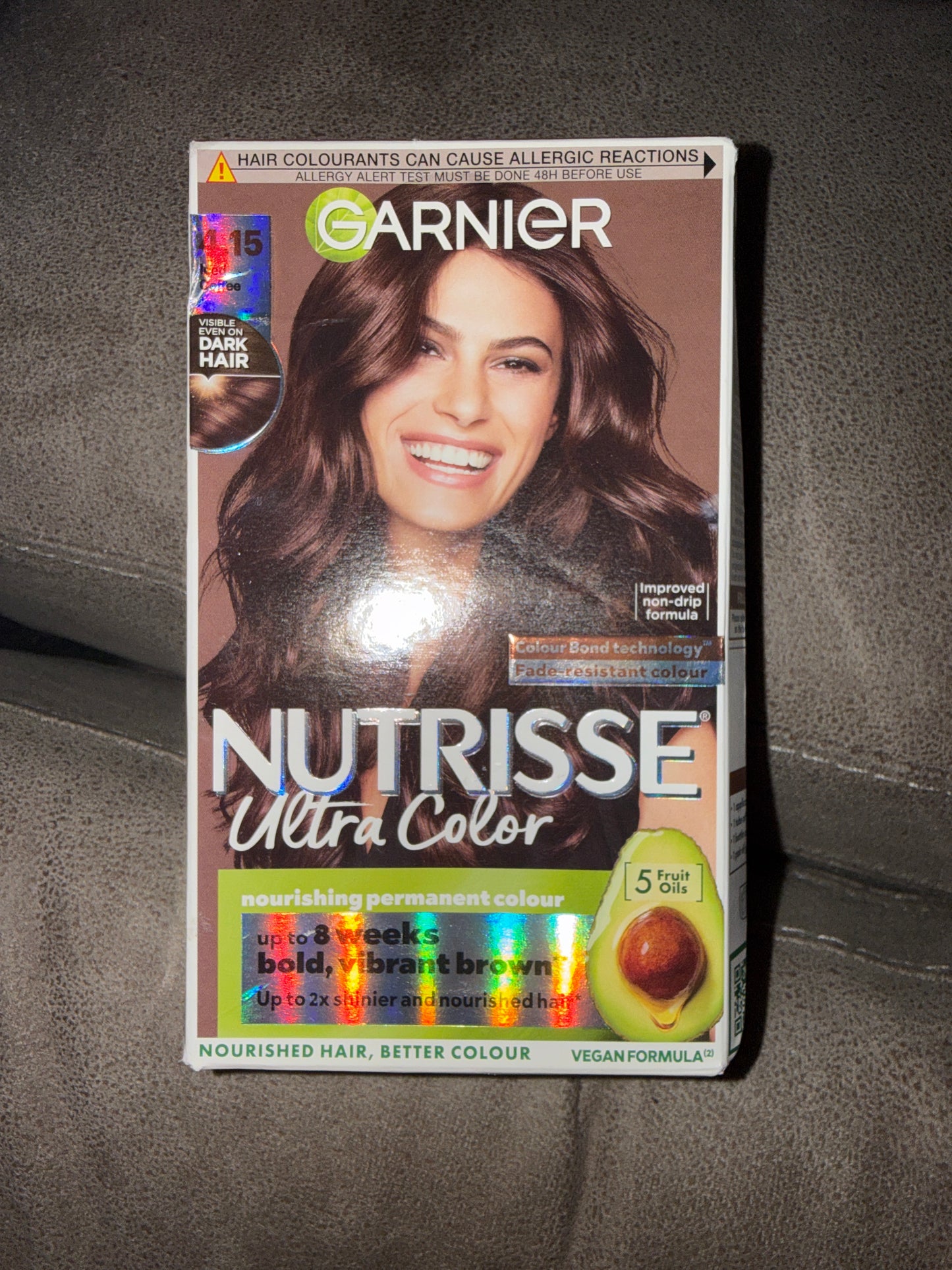 Garnier nutrisse ultra color 4.15 iced coffee