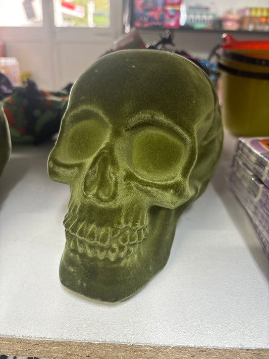Green Skull Decoration