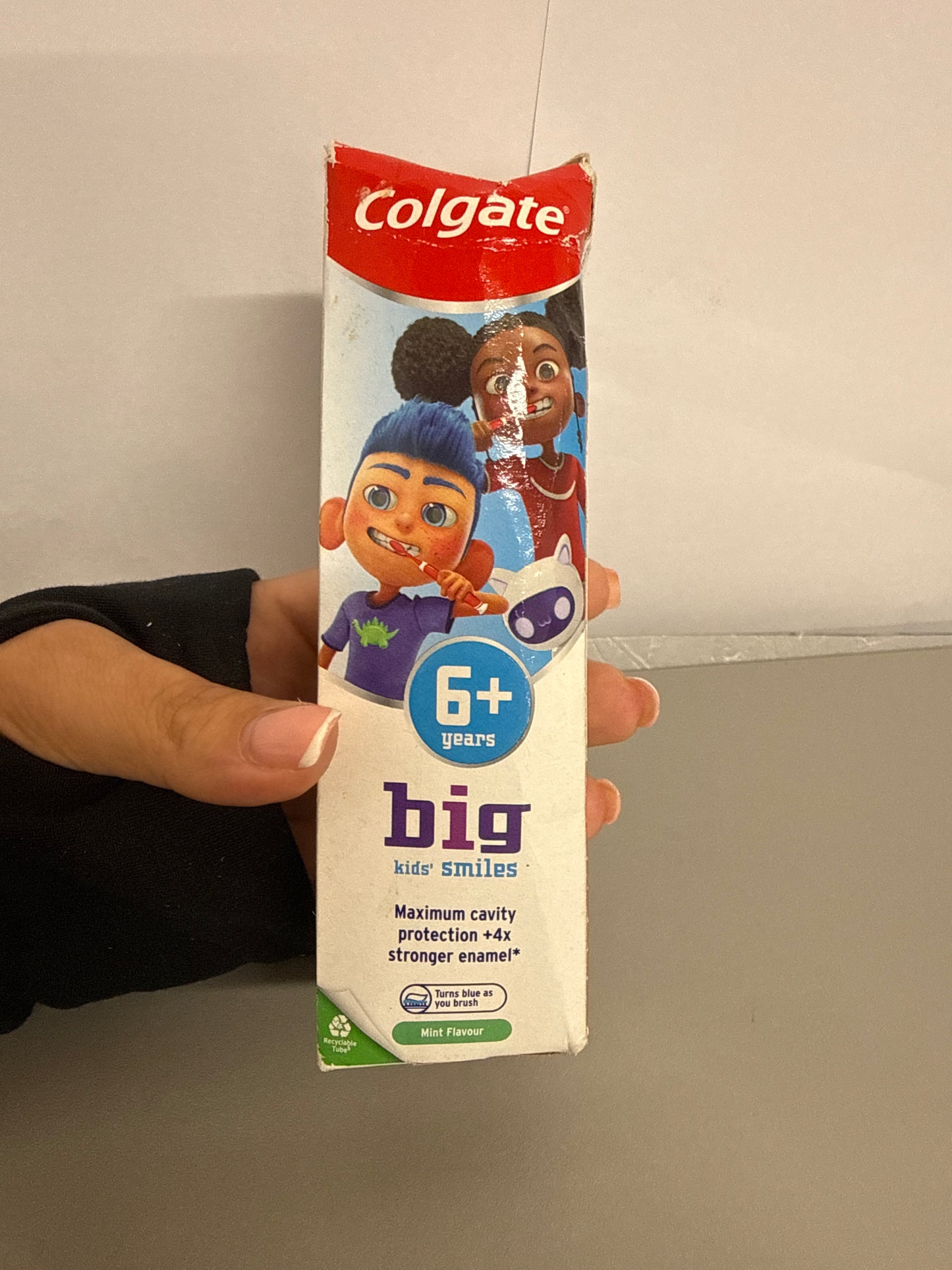 Colgate Big Kids' Smiles 6+ years Mint Flavour Toothpaste 50ml