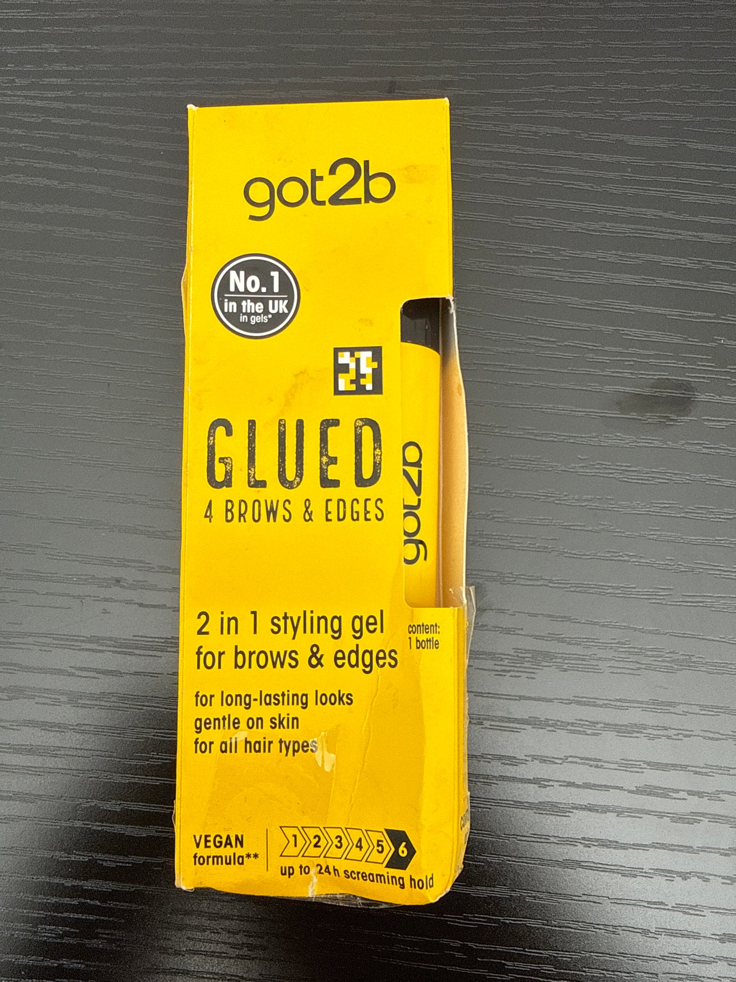 got2b Glued 4 brows & Edges Clear gel 2 in 1