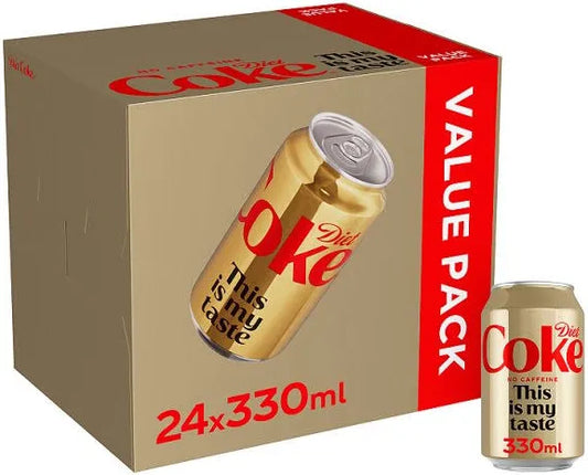 24 x Caffeine Free Coke