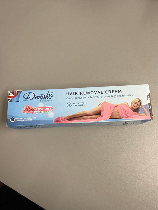 Dimples - Hair removal cream - Rose mist fragrance