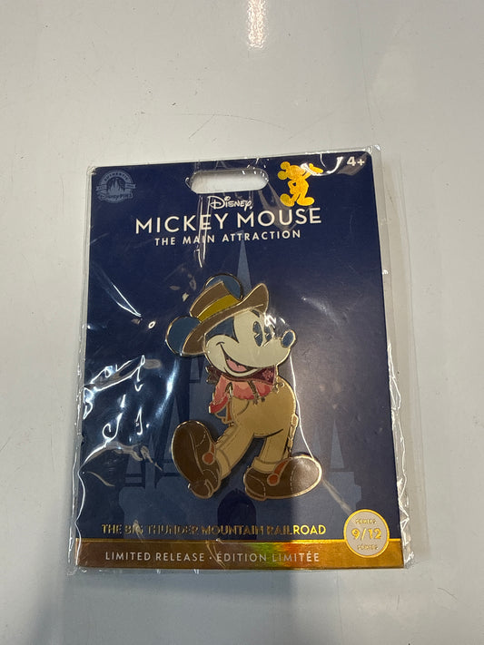 Disney Store - Mickey Mouse The Main Attraction Limited Release Pin