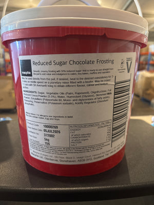 macphie Reduced Sugar Chocolate Frosting 5KG