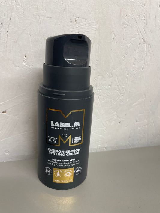 LABEL.M Fashion Edition Styling Cream 150ml *No lid*