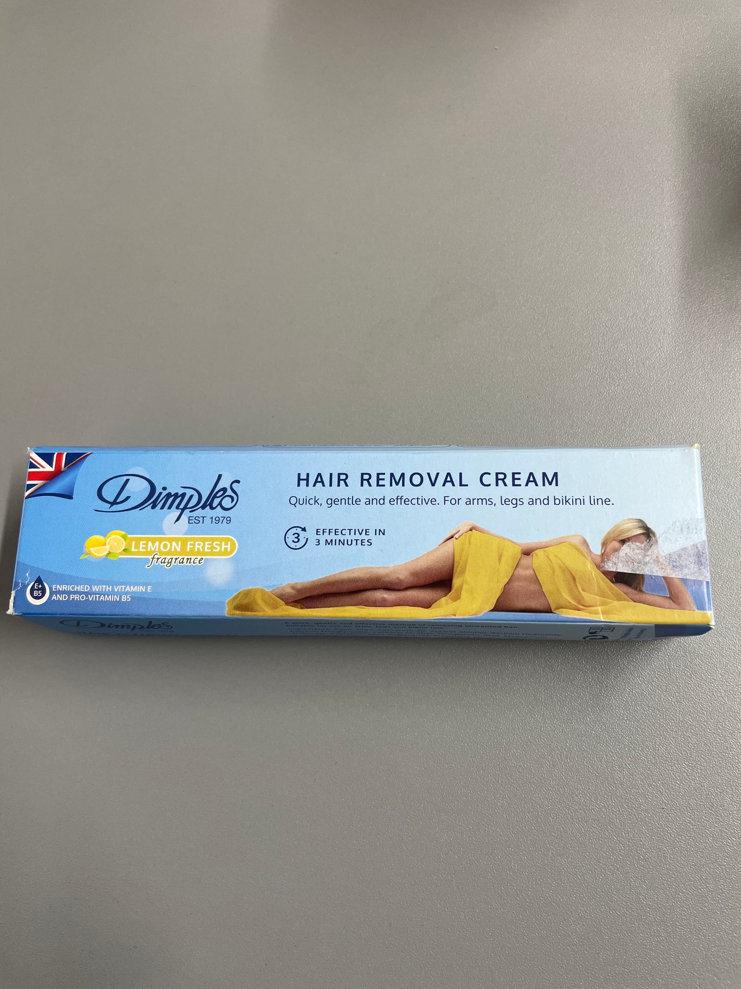 Dimples - Hair removal cream lemon fragrance