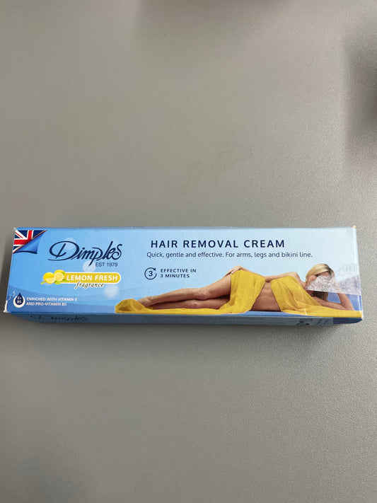 Dimples - Hair removal cream lemon fragrance