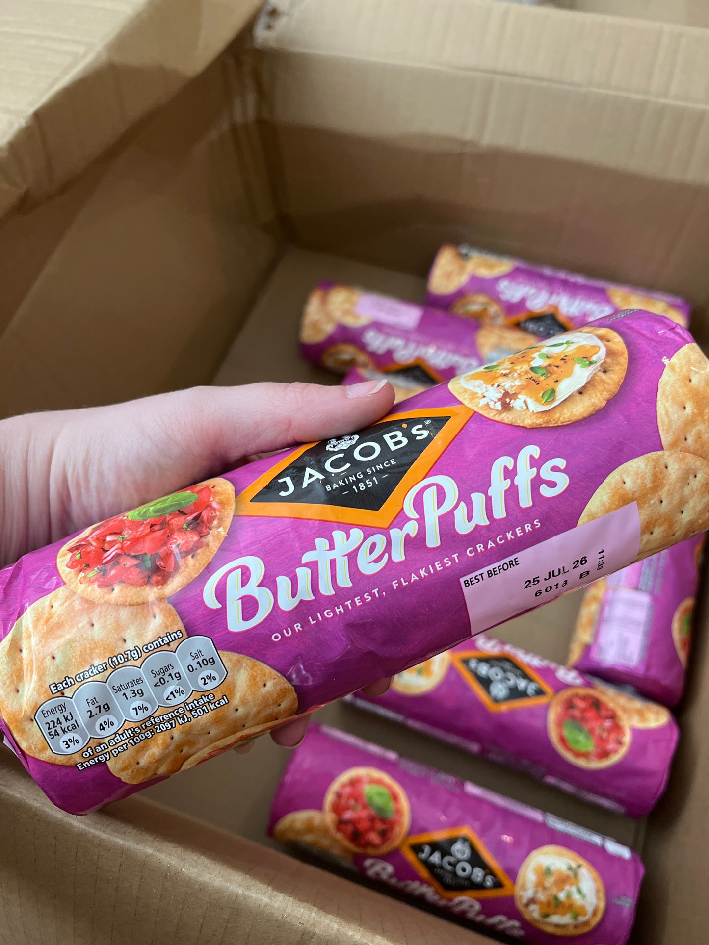 Butter puffs