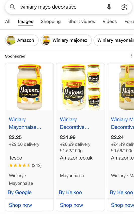 Winiary Mayo Decorative, 400ml (PACK OF 5)
