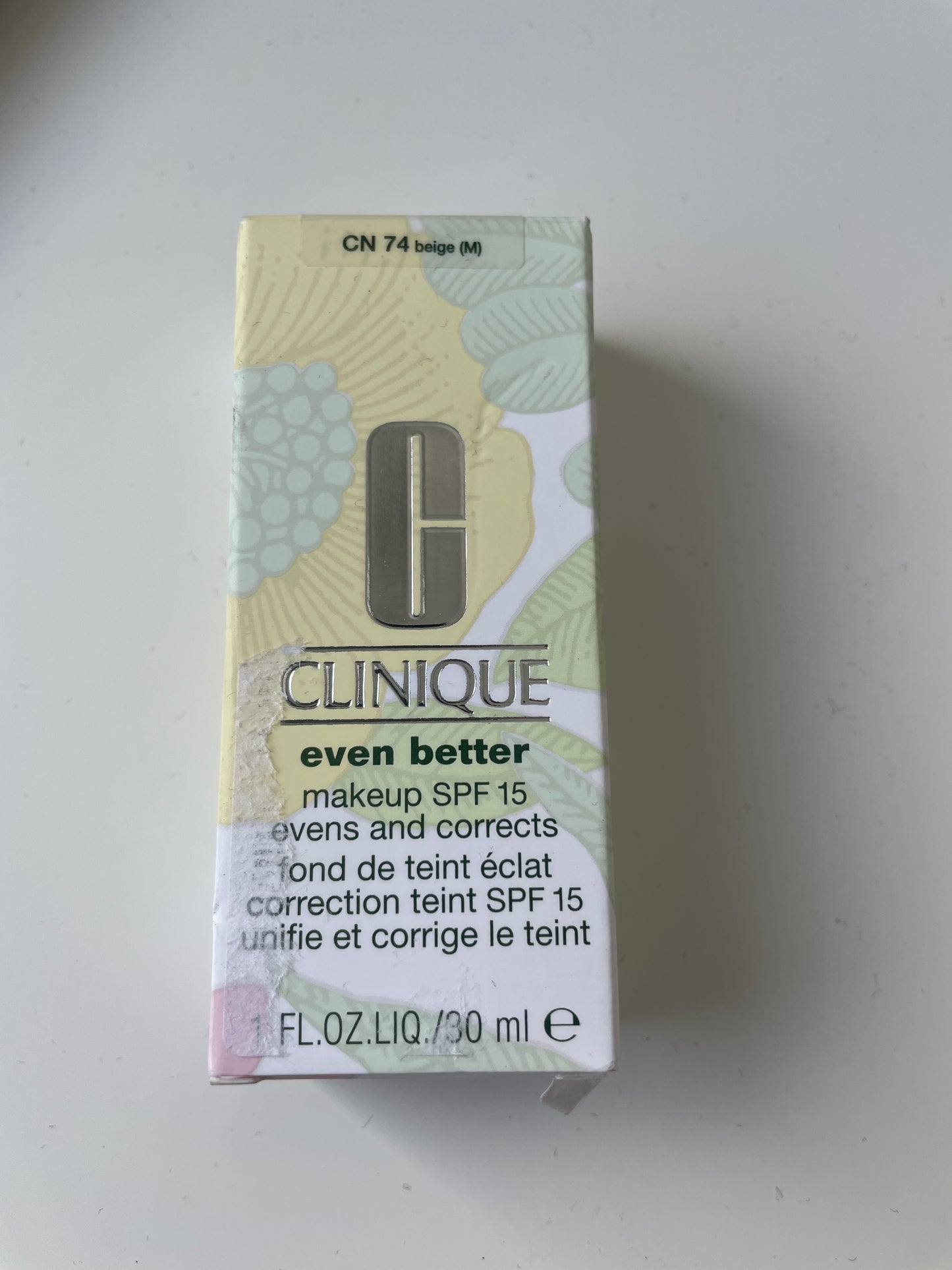 Clinique Even Better Makeup SPF 15 - Shade CN74 Beige (M)