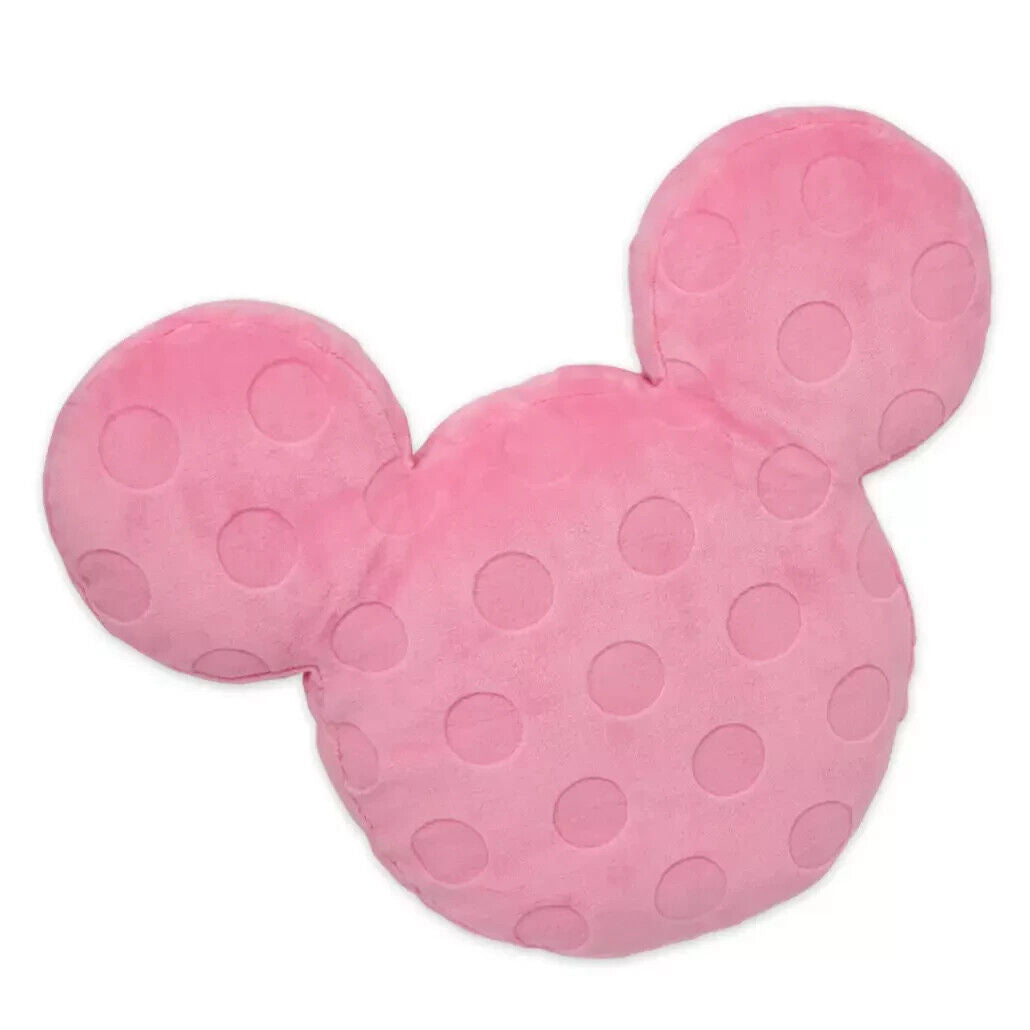 Disneys Mickey Mouse & Friends Pink Plush Cushion