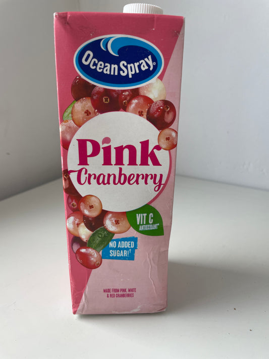 Ocean spray - No added sugar pink cranberry