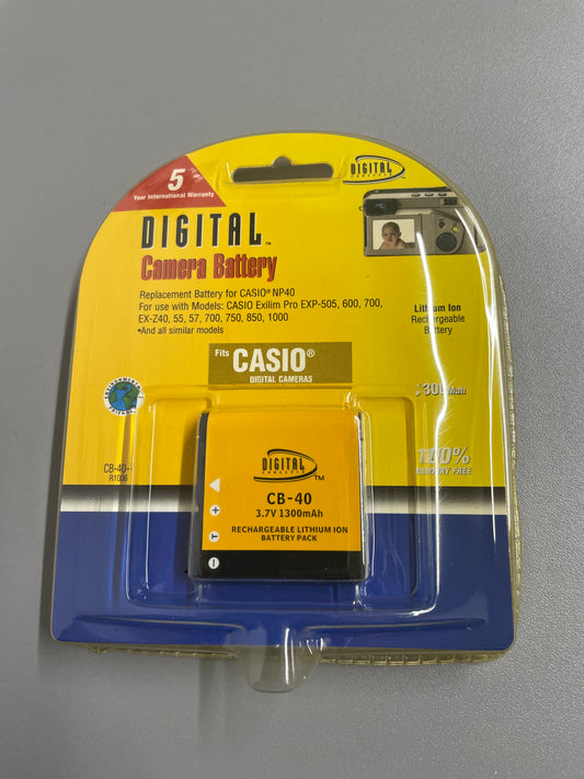 Digital Concepts - Replacement Camera Battery For CasioNP40