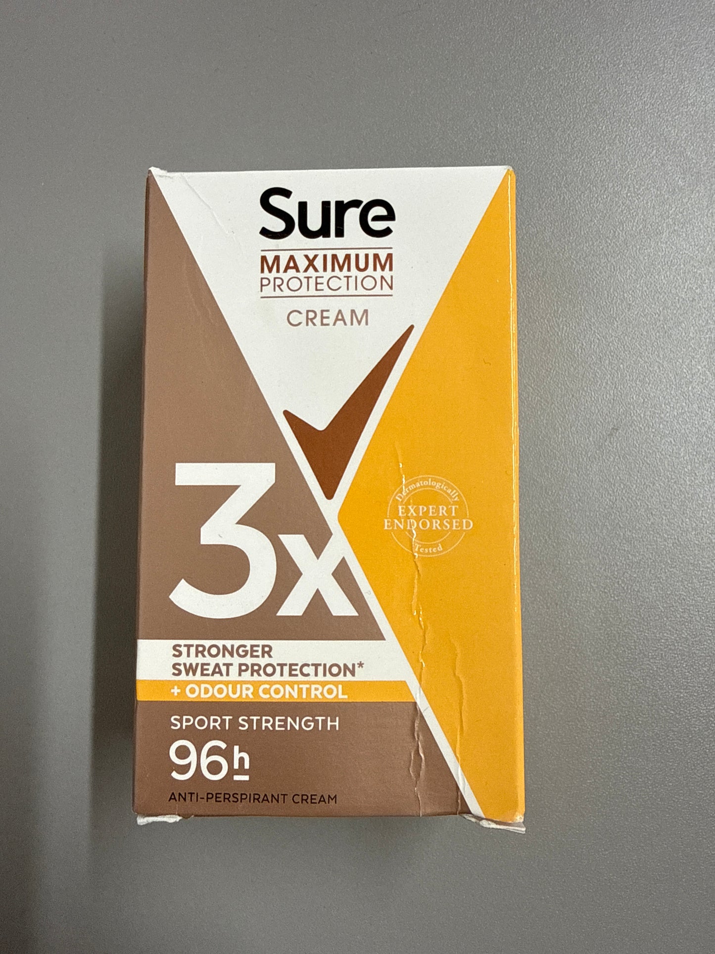 Sure - Maximum protection cream - Sport strength