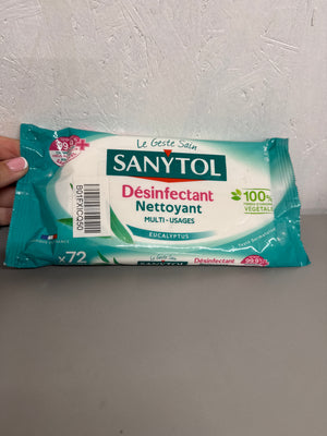 Sanytol - Multi-Purpose Disinfecting Wipes x 72