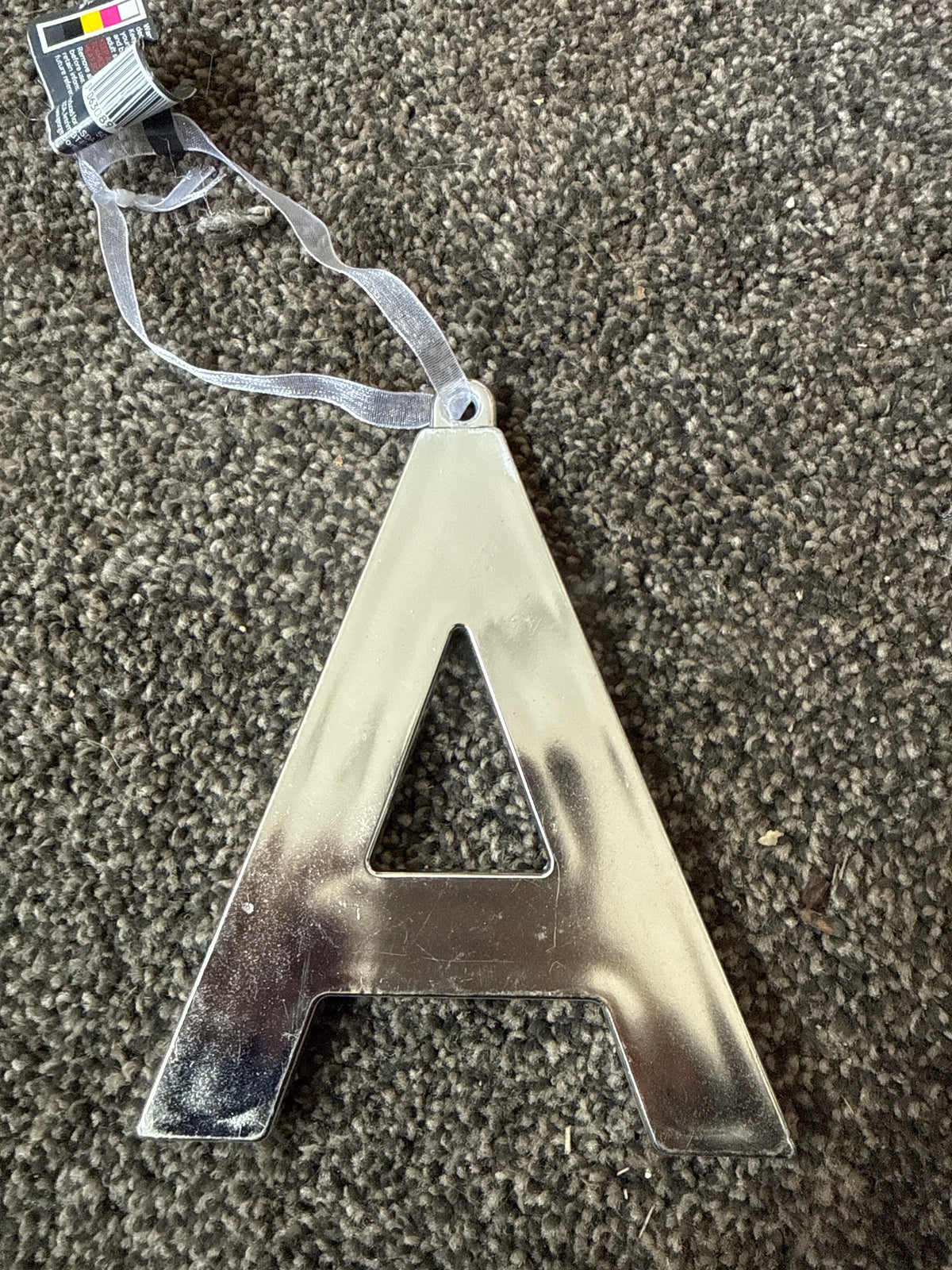 George Home Letter ‘A’ Hanging Bauble *Product does have imperfections*