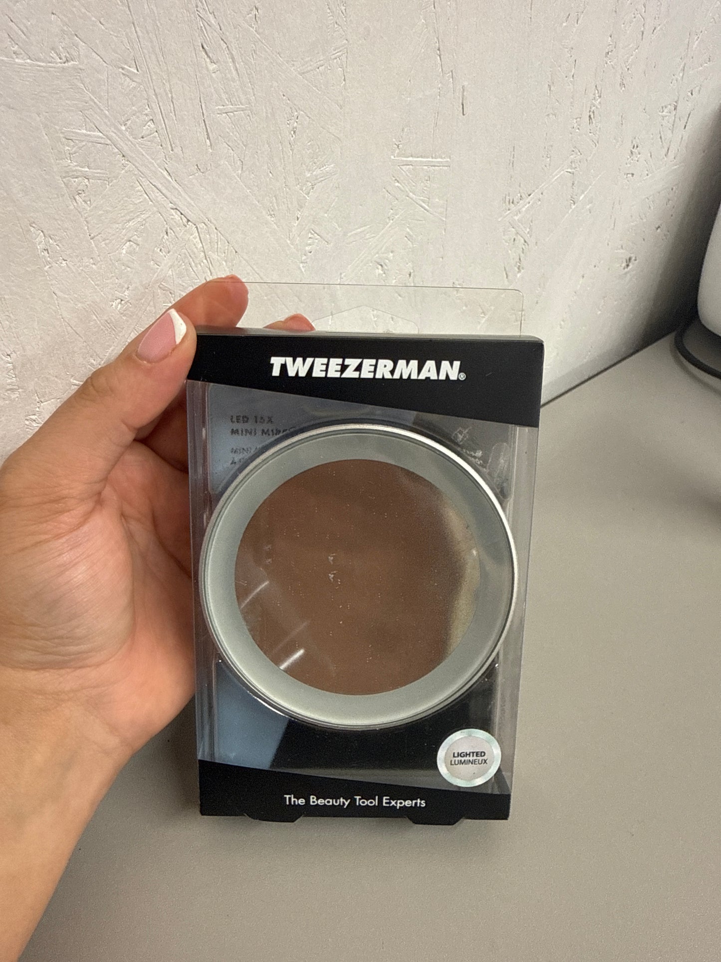 Tweezerman LED 15x Mini Mirror