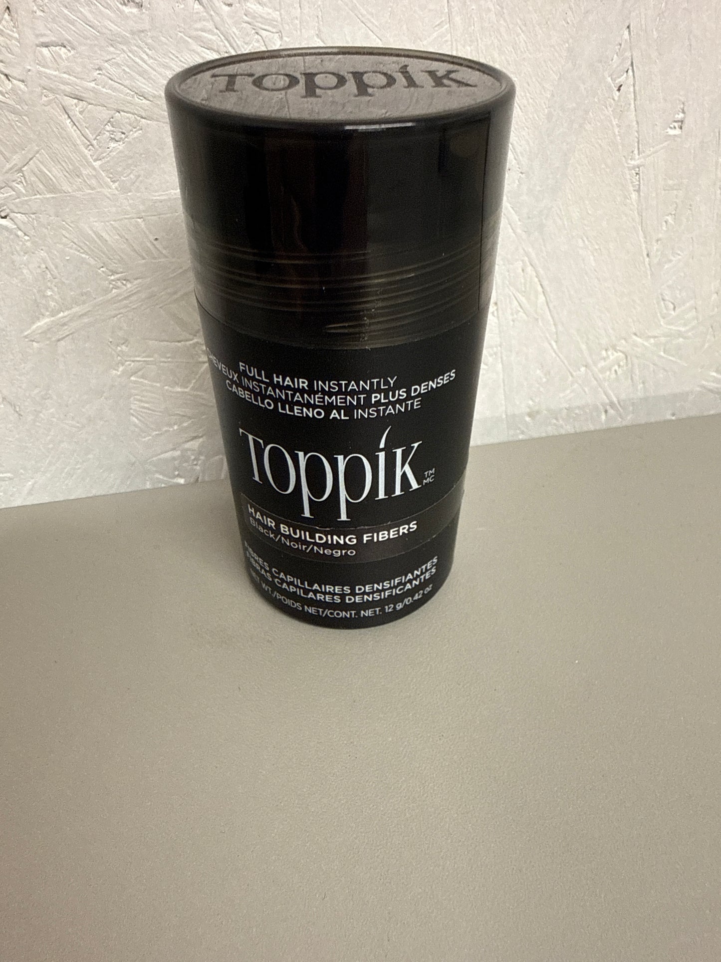 Toppik, Hair Building Fibres Powder for a Thicker-looking Hairline - Shade: Black