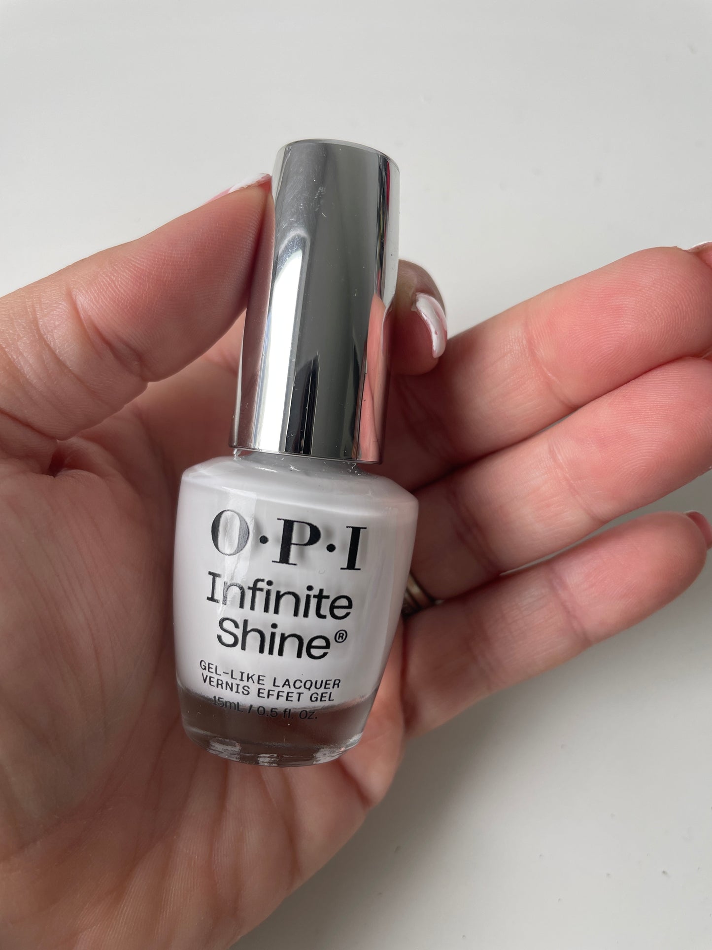 OPI Infinite Shine Nail Polish - Shade: Alpine snow