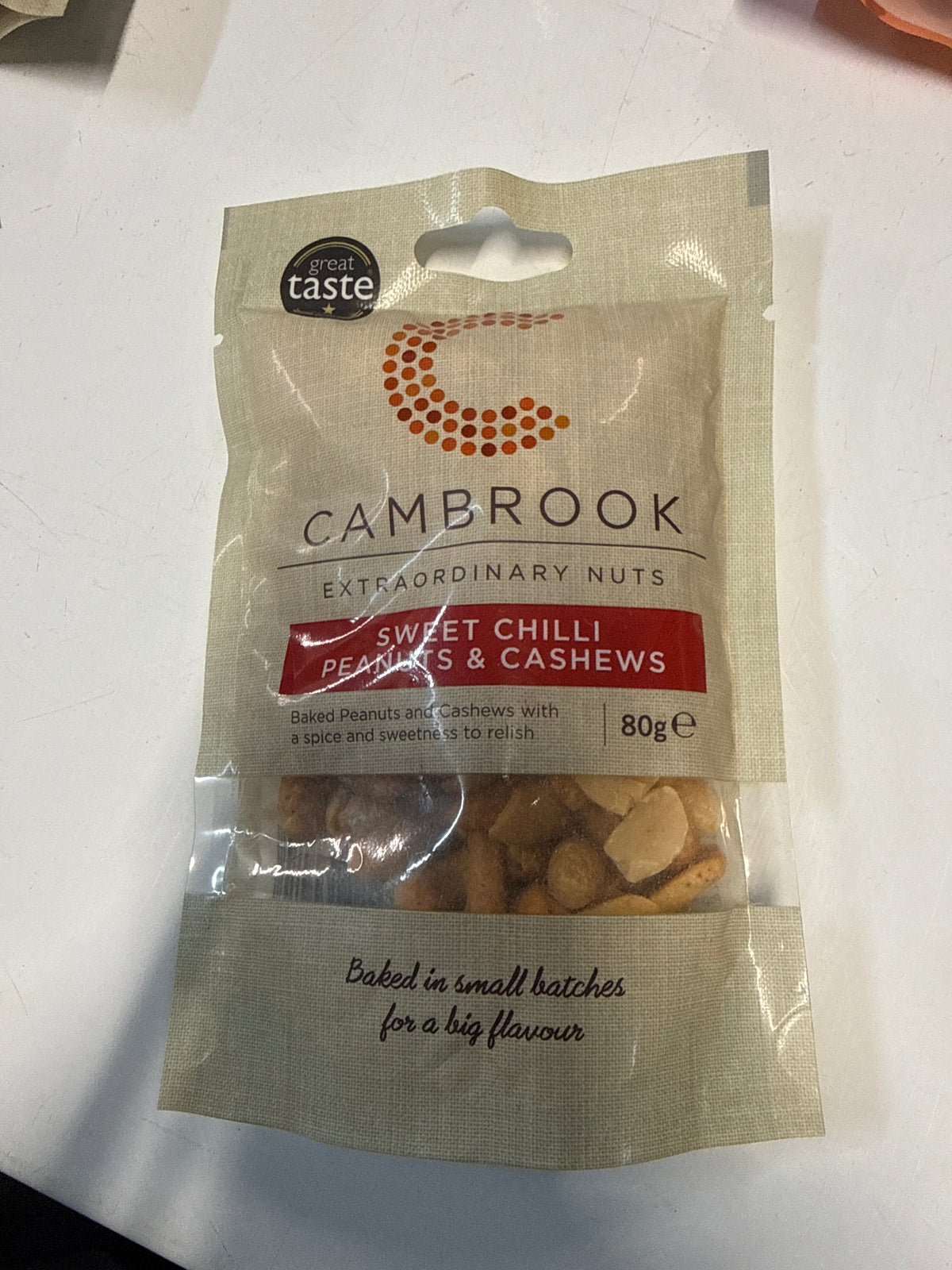 Cambrook Sweet Chilli Peanuts & Cashews