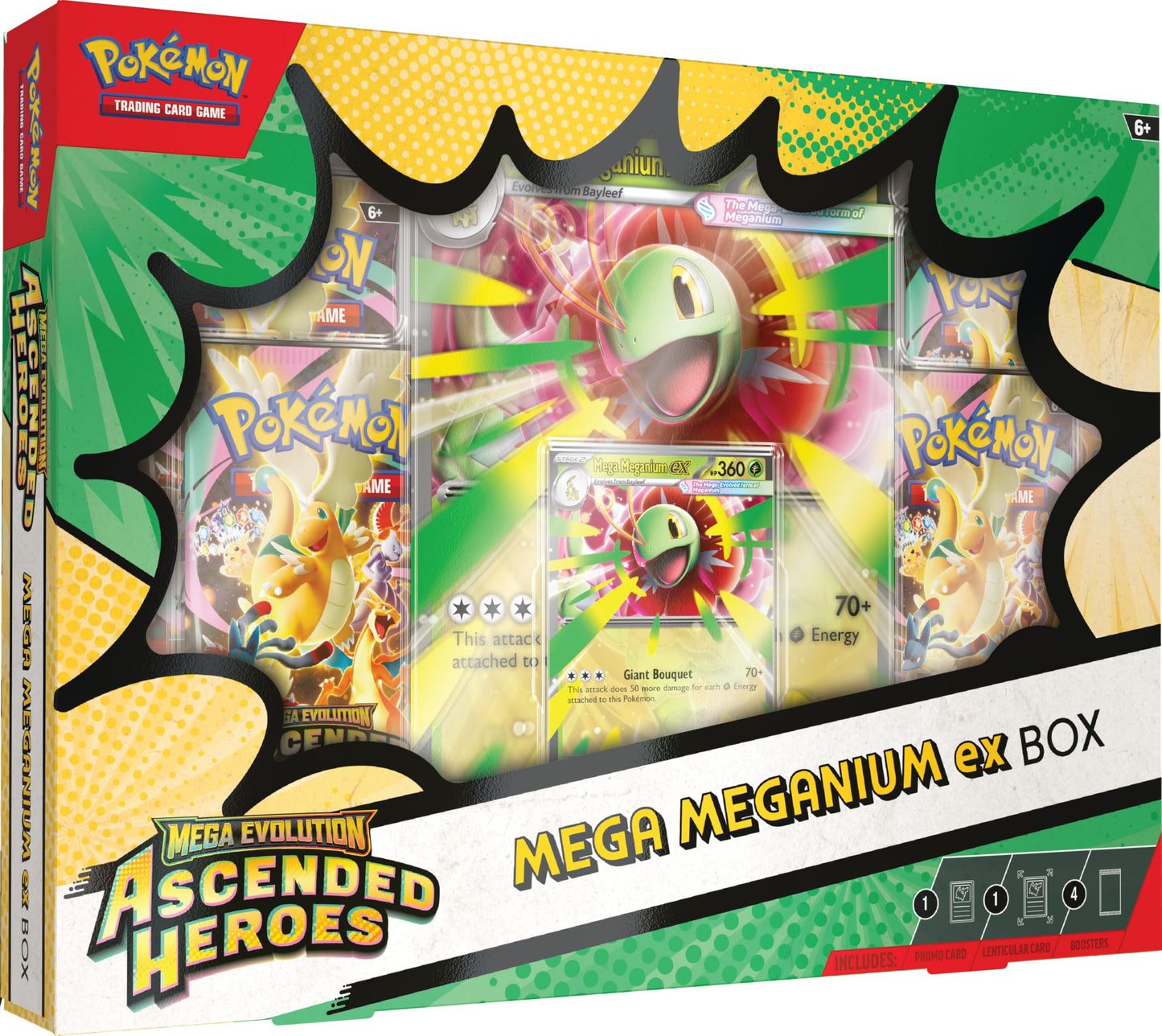 Pokemon Mega Meganium Ex Box