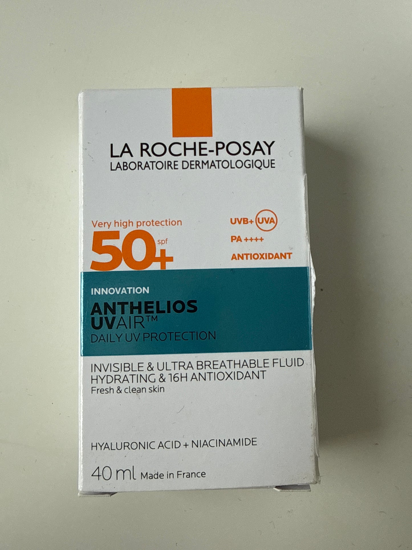 La Roche-Posay Innovation Anthelios Invisible & Ultra Breathable Fluid SPF50+ 40ml