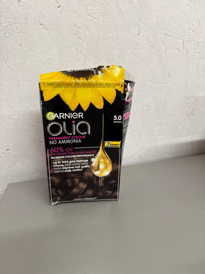 Garnier Olia Permanent - Shade: 5.0 Brown *Missing developer cream*