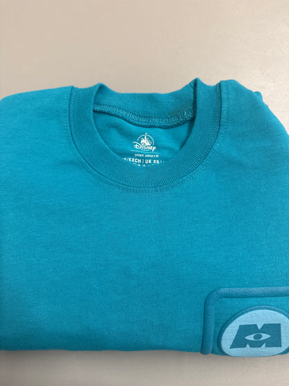 Disney Pixar Monsters Inc Spirit Jersey - Size: UK XS
