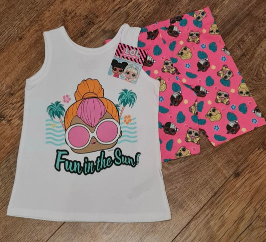 LOL PJ Vest & Short Set (4-5YR)