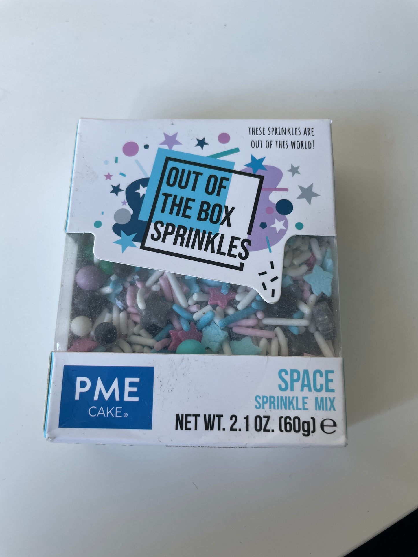 PME out of the box space sprinkles