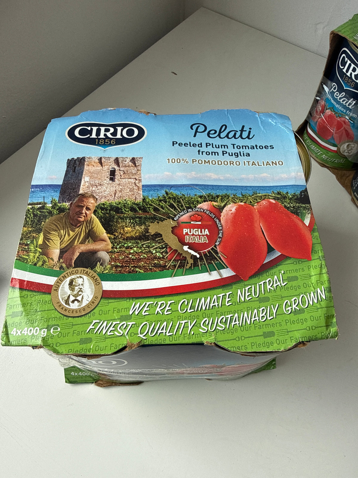 Cirio - Peeled Plum Tomatoes (4x400g)