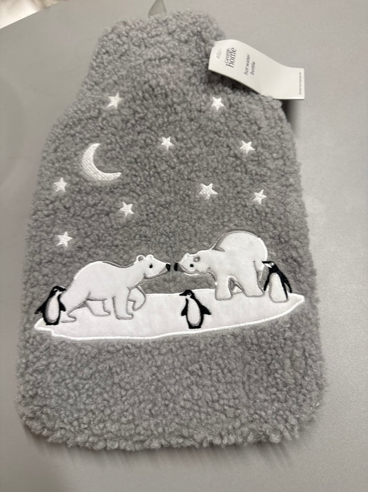 George Home - Grey Winter Hot Water Bottle