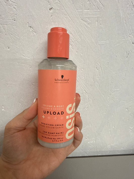 Schwarzkopf Professional OSiS Upload Bodifying Hair Cream - 200ml