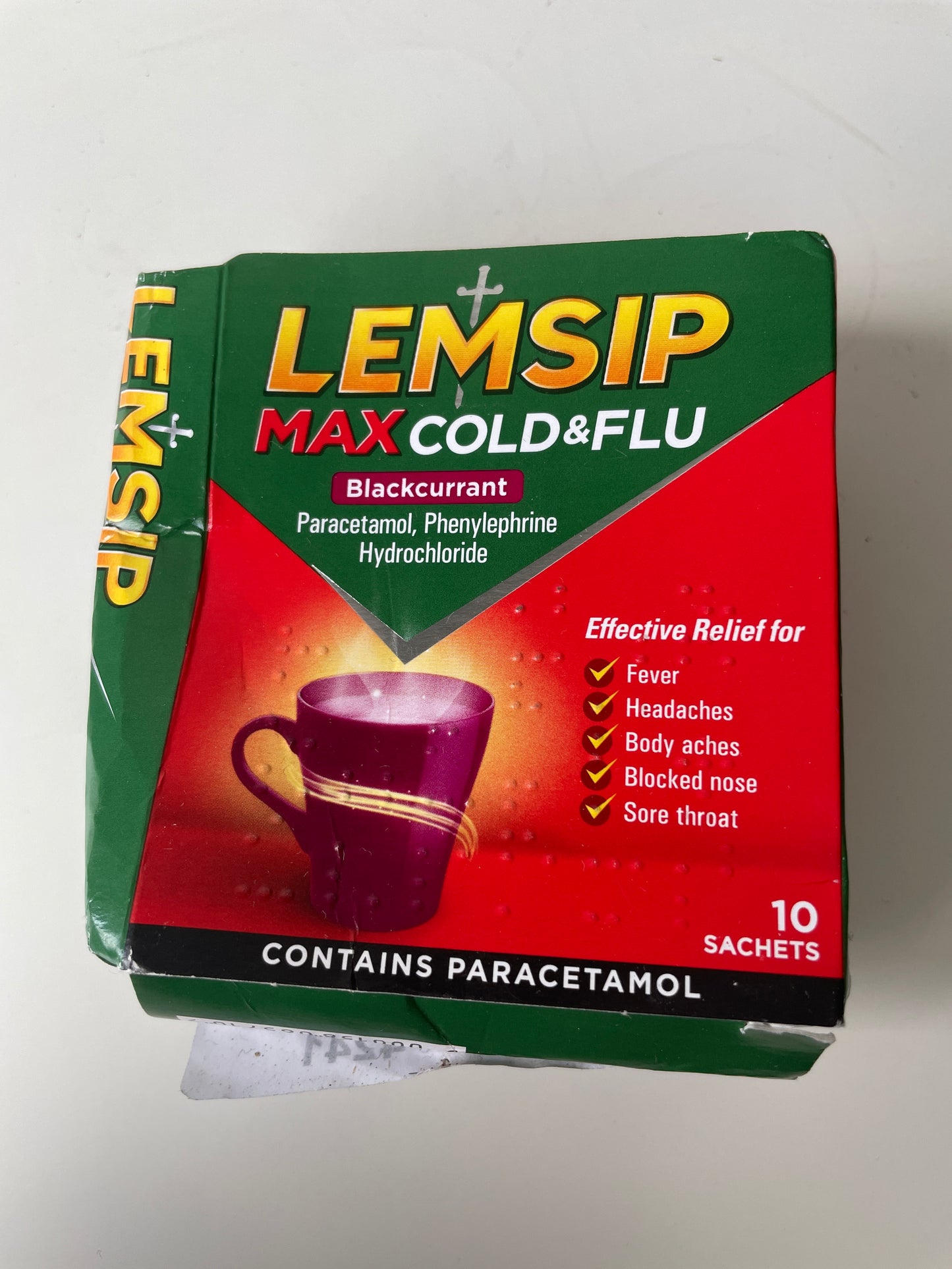 Lemsip - Blackcurrant sachets