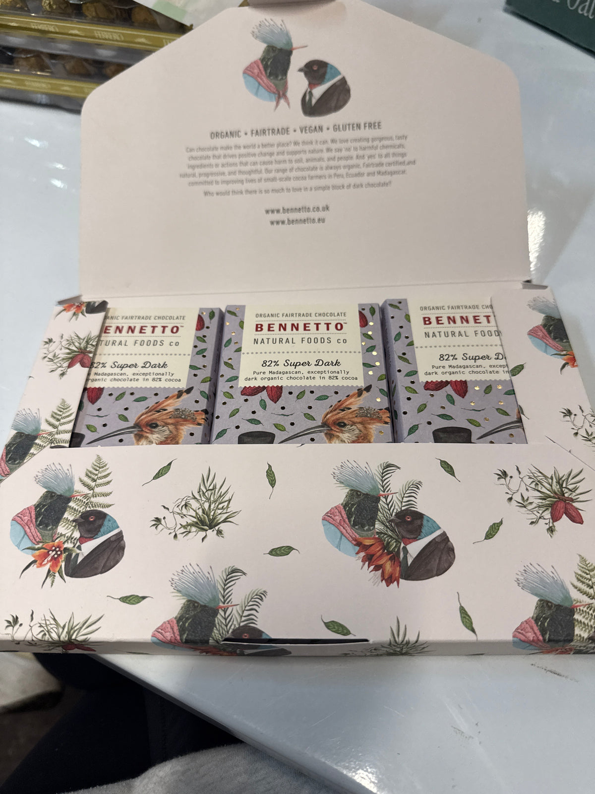 Bennetto - Organic Fairtrade Chocolate 6pk