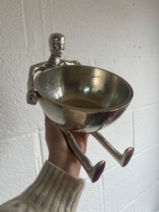 Sitting Skeleton Sweet Bowl
