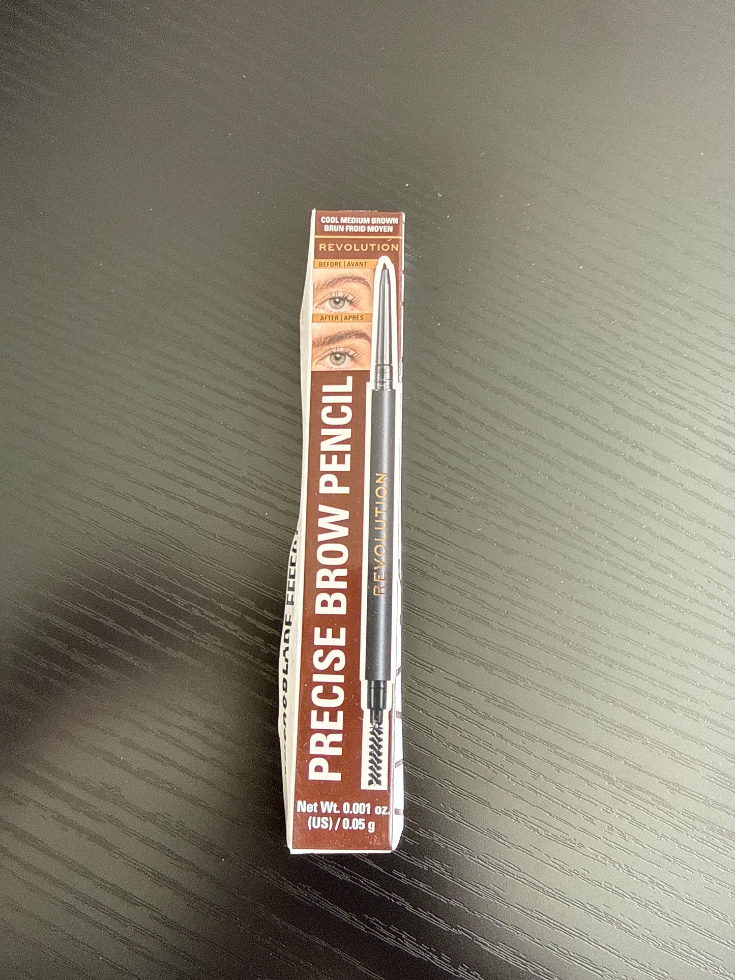 Revolution Precise Brow Pencil - Shade: Cool Medium Brown