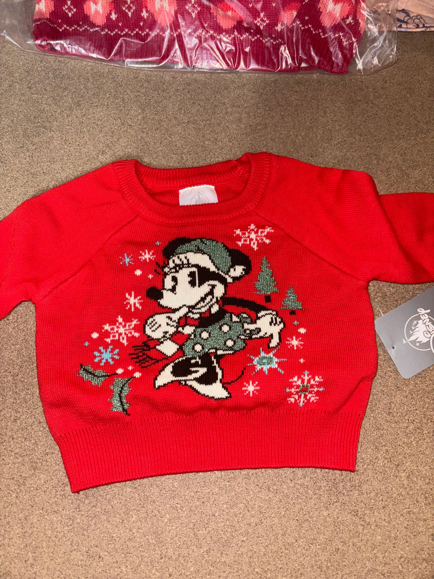Disney Baby Christmas Jumper 0-3m