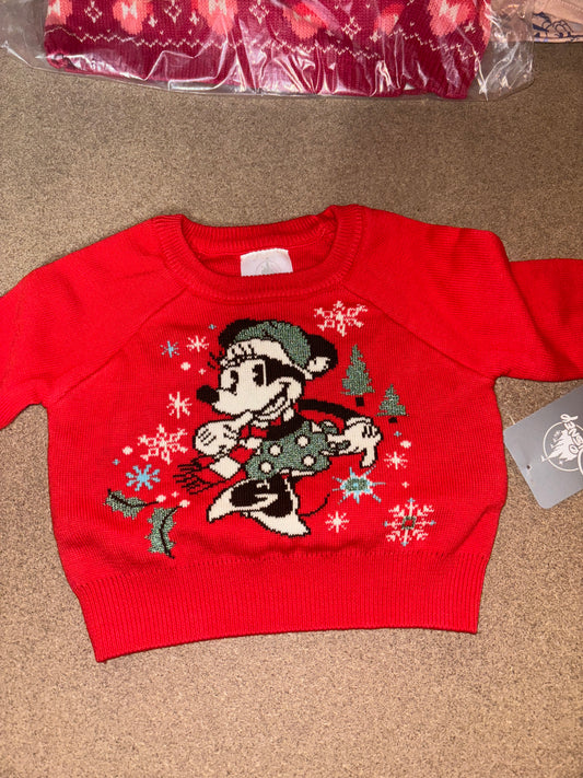 Disney Baby Christmas Jumper 0-3m