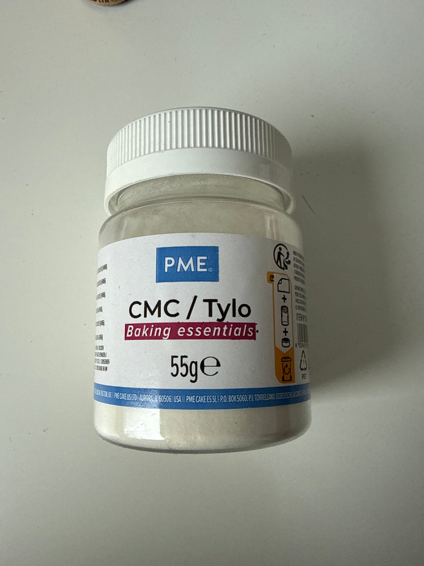 PME CMC/Tylo baking essentials