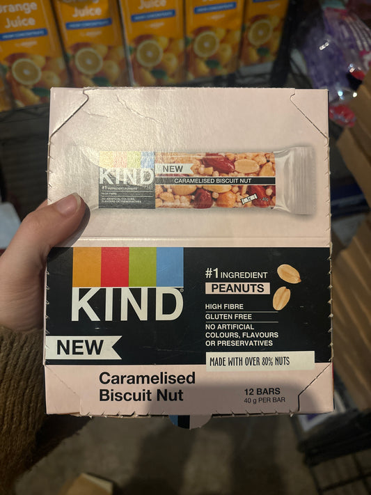 Kind Caramelised Biscuit Nut - 14/9/25