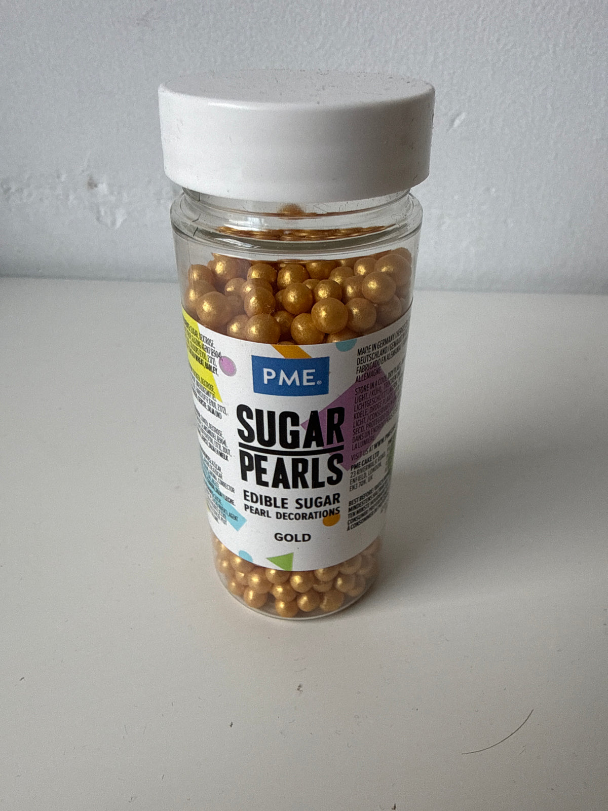 PME - Sugar Pearls Gold