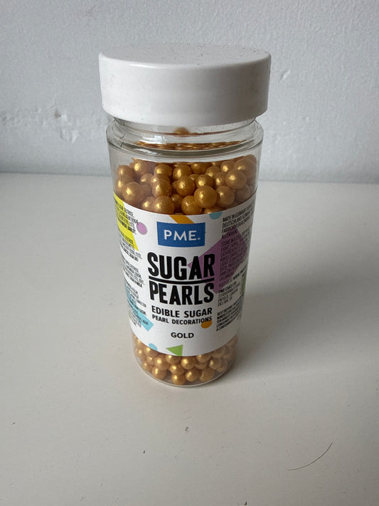 PME - Sugar Pearls Gold