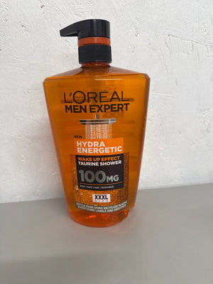 L'Oréal Men Expert Hydra Energetic 3-in-1 Shower Gel Large XXL - 1L