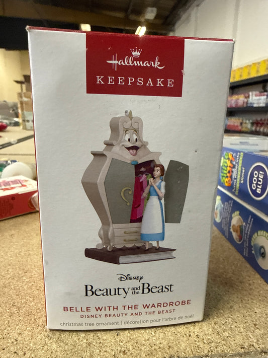 2025 Hallmark Keepsake - Disney Beauty and the Beast - Belle With The Wardrobe