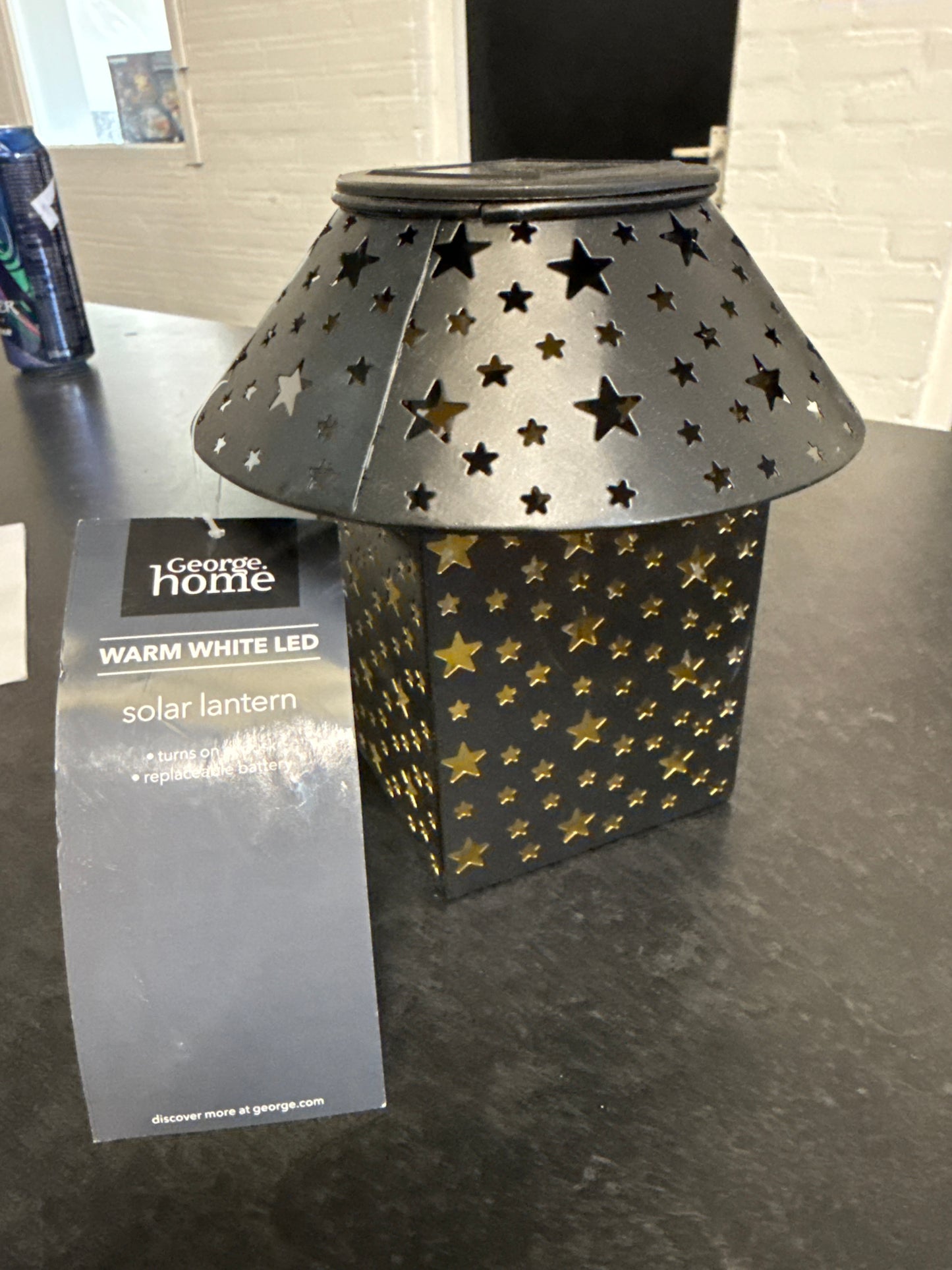 George Home - Warm White LED Solar Lantern